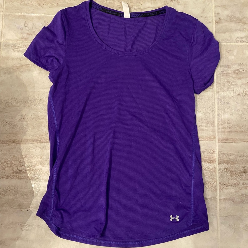Under Armour Purple Athletic T-Shirt